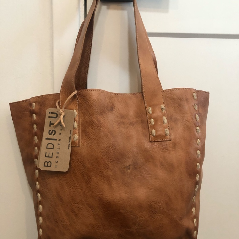 BED STU Stevie Tan Rustic Tote
